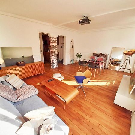 Tres Beau 2P Avec Vaste Sejour Ensoleille - A 50 M Du Metro Du Marche Et De La Mairie Apartment กลีชี ภายนอก รูปภาพ
