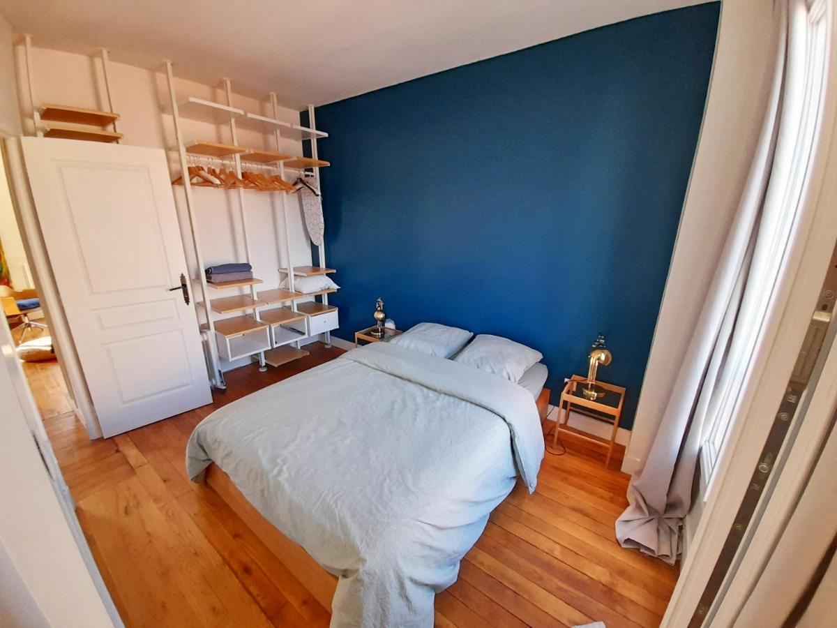 Tres Beau 2P Avec Vaste Sejour Ensoleille - A 50 M Du Metro Du Marche Et De La Mairie Apartment กลีชี ภายนอก รูปภาพ